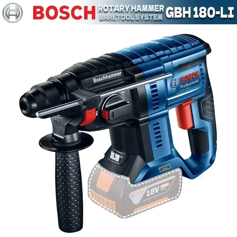 Power Tools Bosch - BOSCH GBH 180-LI Brushless Cordless Rotary