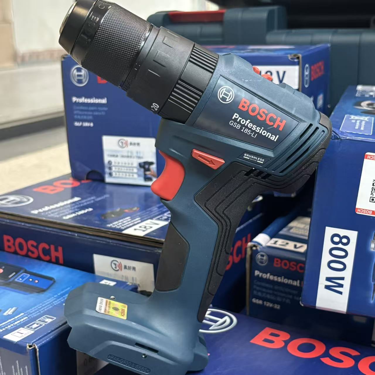 BOSCH GSB 185-LI Brushless Cor - đánh giá và giá Cordless Drill Driver