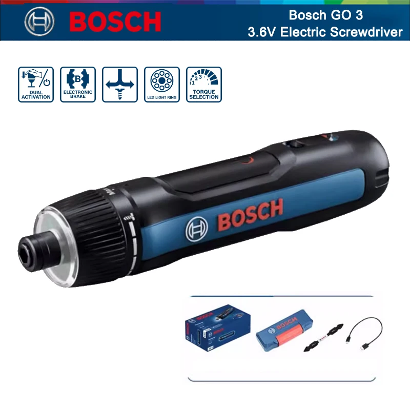 BOSCH Go 3 Electric Screwdrive - đánh giá và giá Power Tools And Hand Tools