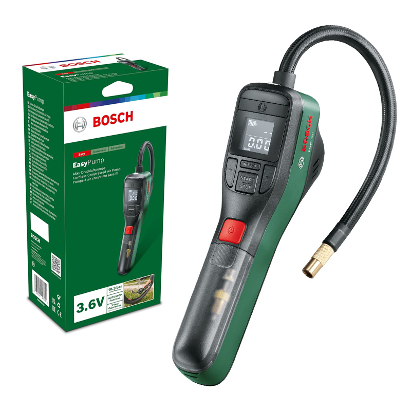 BOSCH Easy Pump Cordless Compr - đánh giá và giá Power Tools Bosch