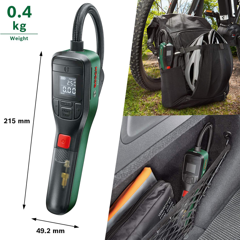 BOSCH Easy Pump Cordless Compr - đánh giá và giá Power Tools Bosch