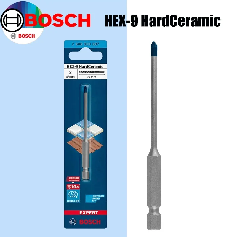 BOSCH Hex-9 Hard Ceramic Drill - đánh giá và giá Power Tools Bosch