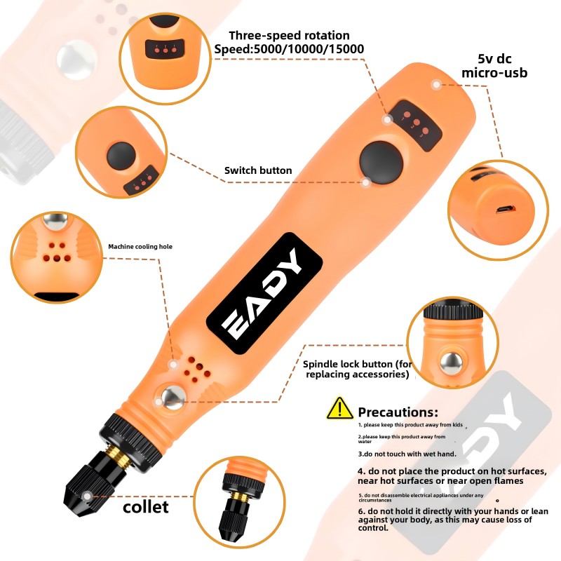 USB Cordless Rotary Tool Kit – - đánh giá và giá Power Tools And Hand Tools