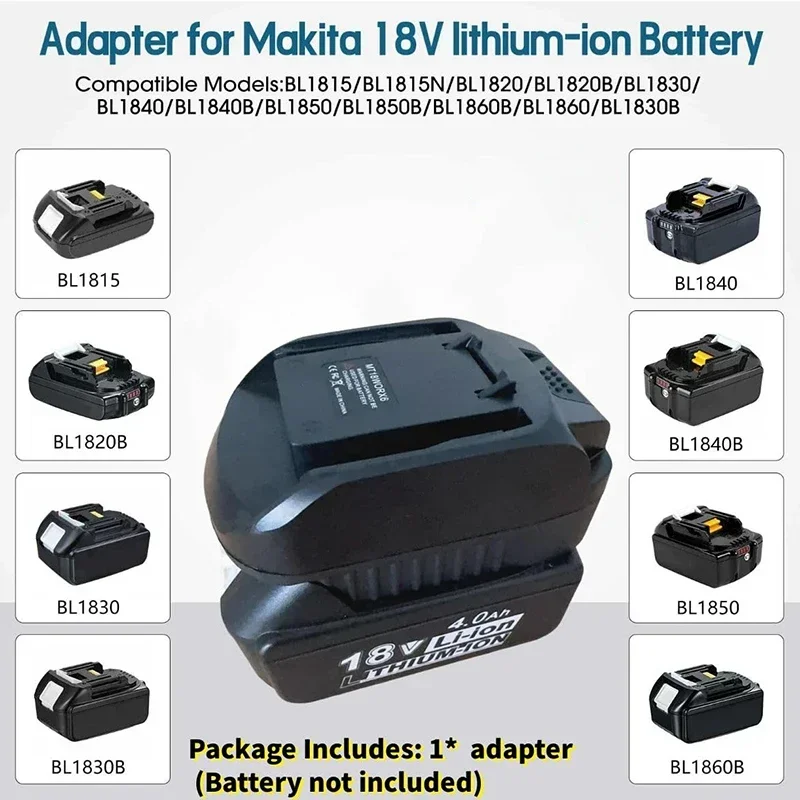 Battery Converter Adapter MT18 - đánh giá và giá Power Tools Battery Adapter