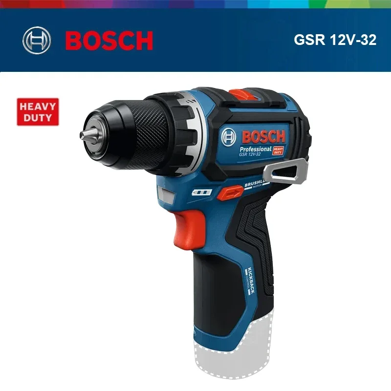 Bosch GSR 12V-32 Brushless Cor - đánh giá và giá Cordless Drill Driver
