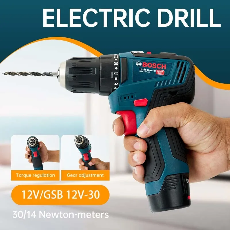 Bosch-GSB 12V-30 Professional  - đánh giá và giá Cordless Drill Driver