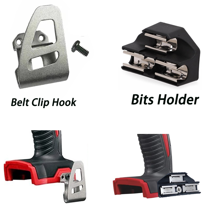 Bits Holder and Belt Clip Hook - đánh giá và giá Cordless Drill Driver