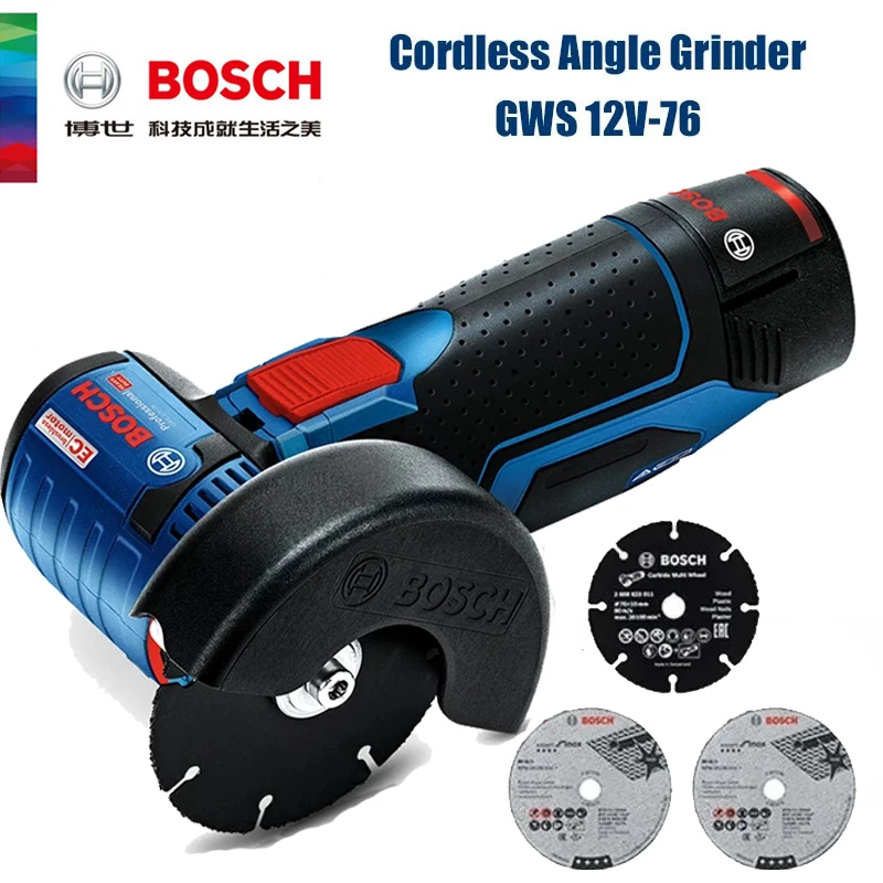 Bosch  GWS 12V-76 Professional - đánh giá và giá Power Tools Bosch