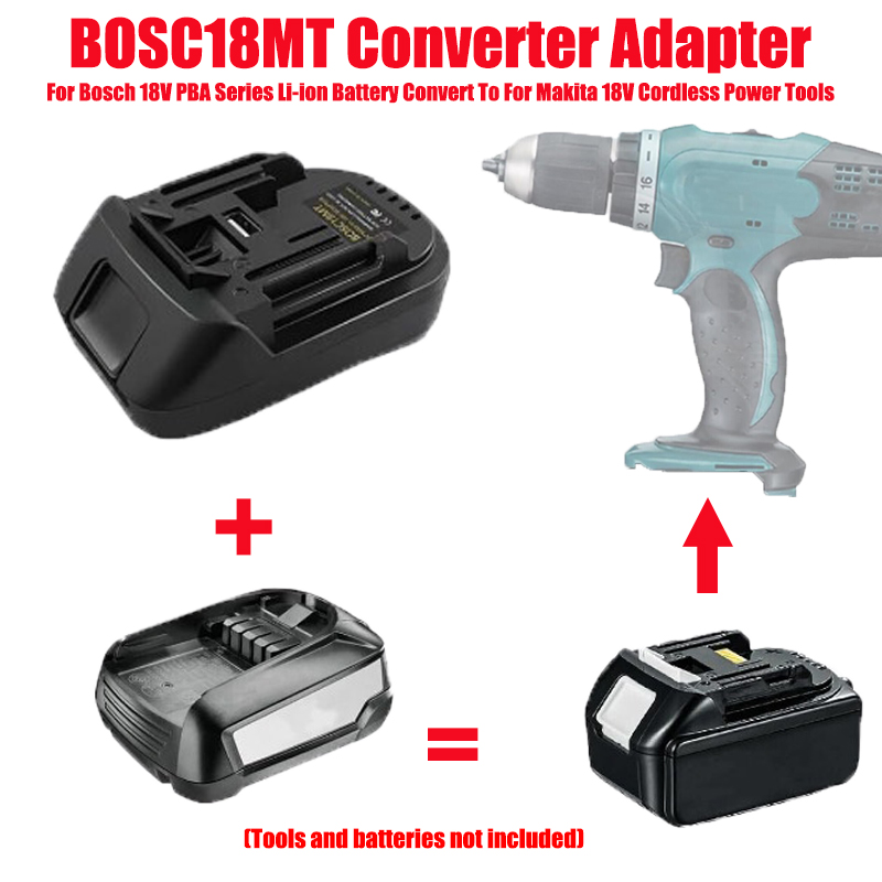 BOSC18MT Battery Adapter Conve - đánh giá và giá Power Tools Battery Adapter
