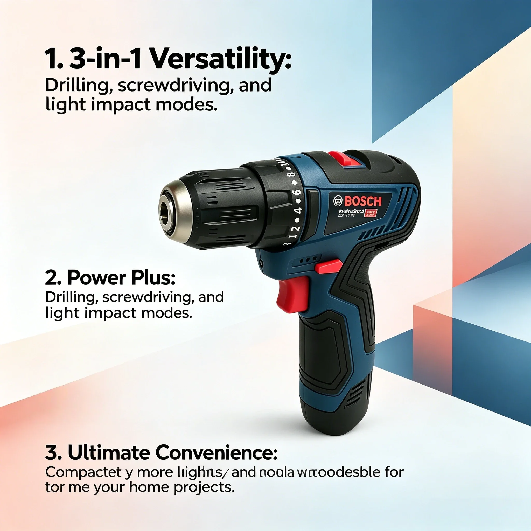 Bosch-GSB 12V-30 Professional  - đánh giá và giá Power Tools Bosch