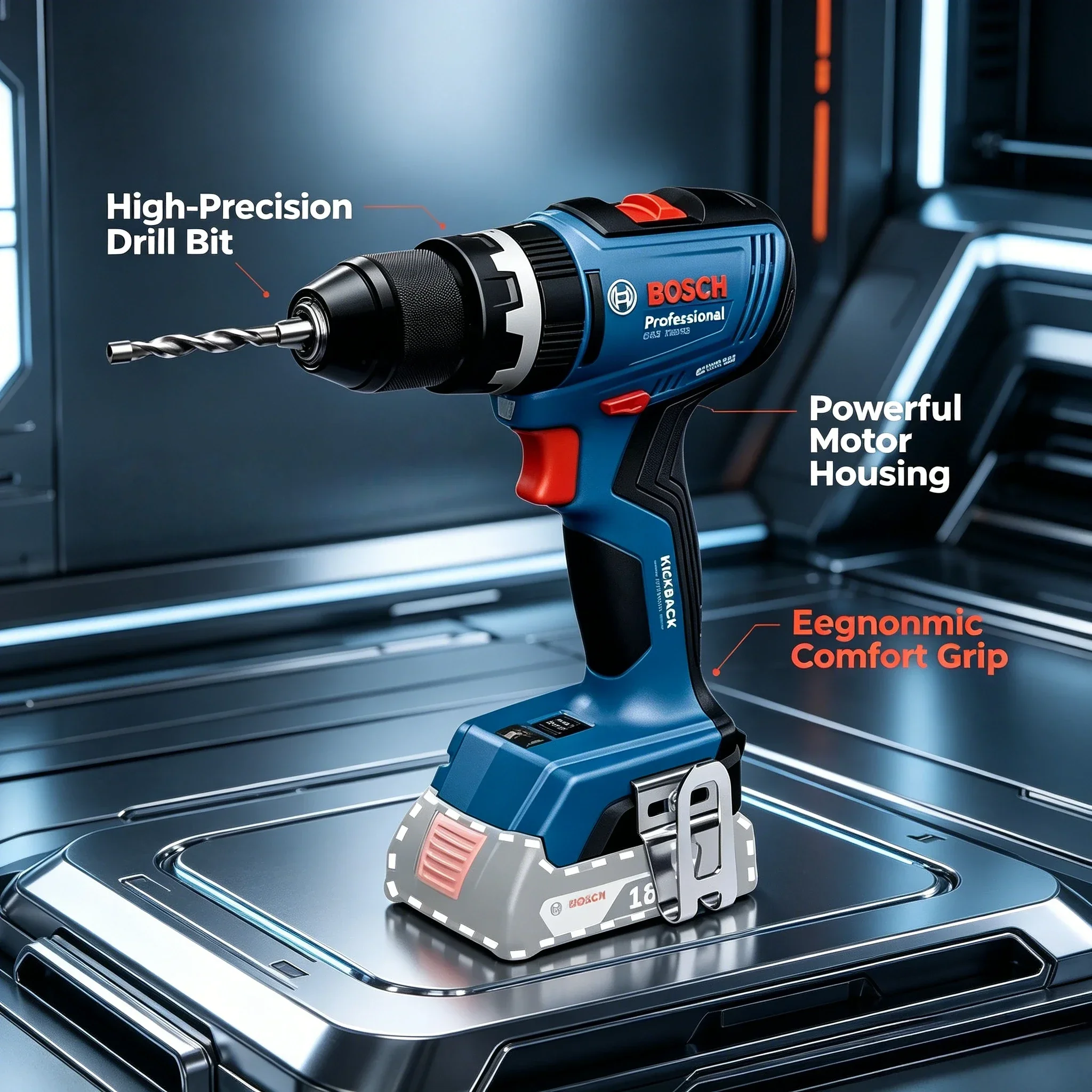 Bosch GSB 18V-65 Professional  - đánh giá và giá Cordless Drill Driver