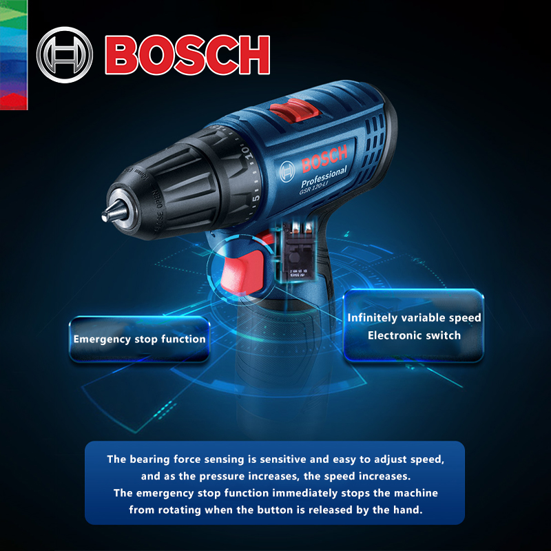 Bosch GSR 120-LI 12V Lithium E - đánh giá và giá Cordless Drill Driver