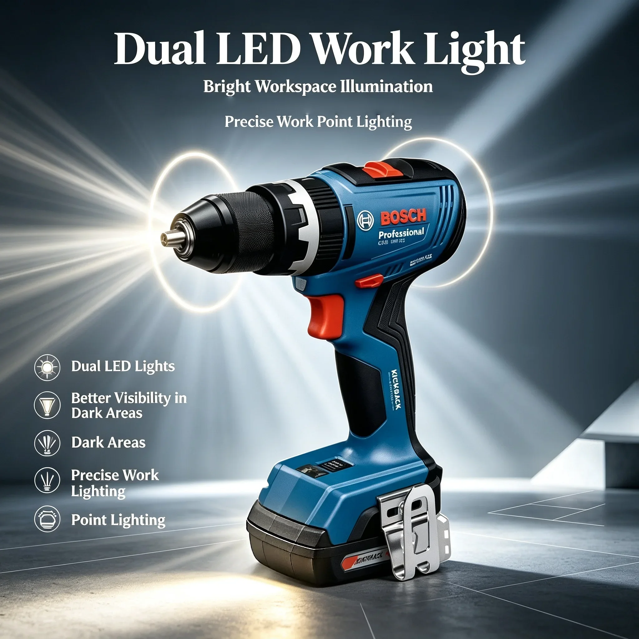 BOSCH  GSB 18V-65 Brushless Co - đánh giá và giá Cordless Drill Driver