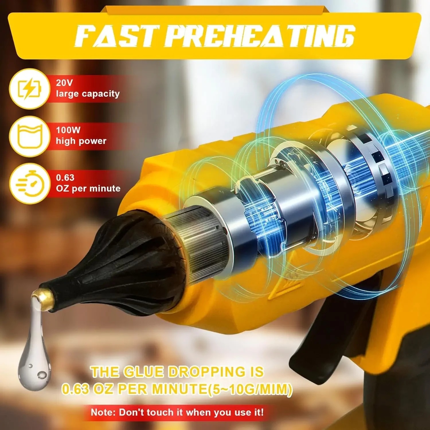 VESMATITY Electric Hot Glue Gu - đánh giá và giá Power Tools Pro